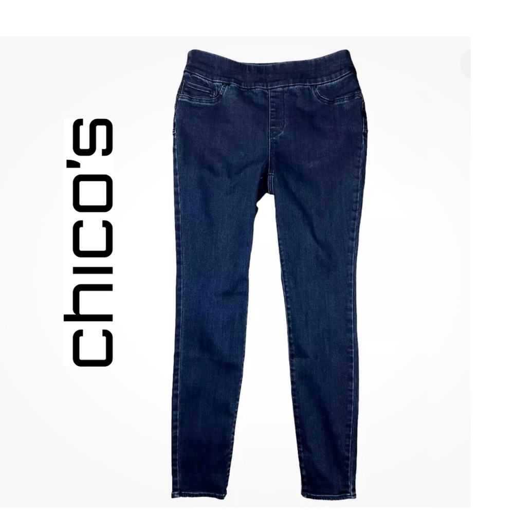 CHICO’s So Perfect Pull-on Skinny Stretch Jegging Jeans Size 0/4